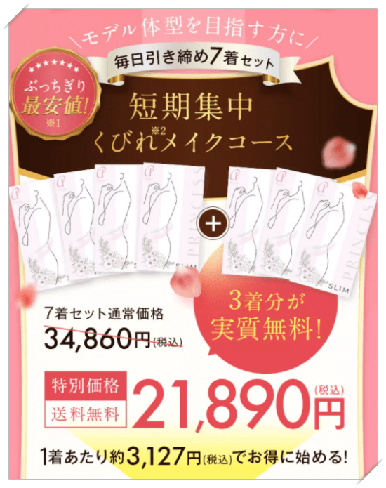 プリンセススリムの最安値
