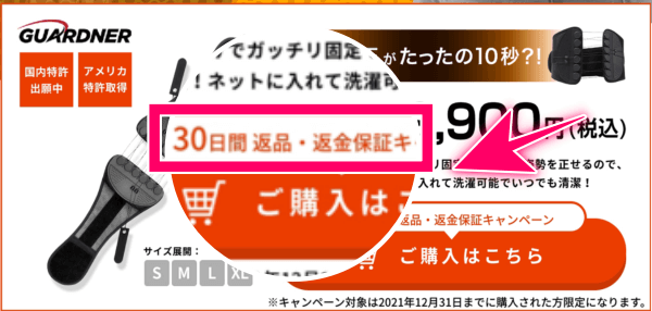 ガードナーベルト公式サイトの最安値