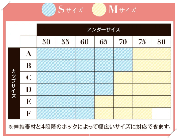 プリンセスアーチのサイズ選び